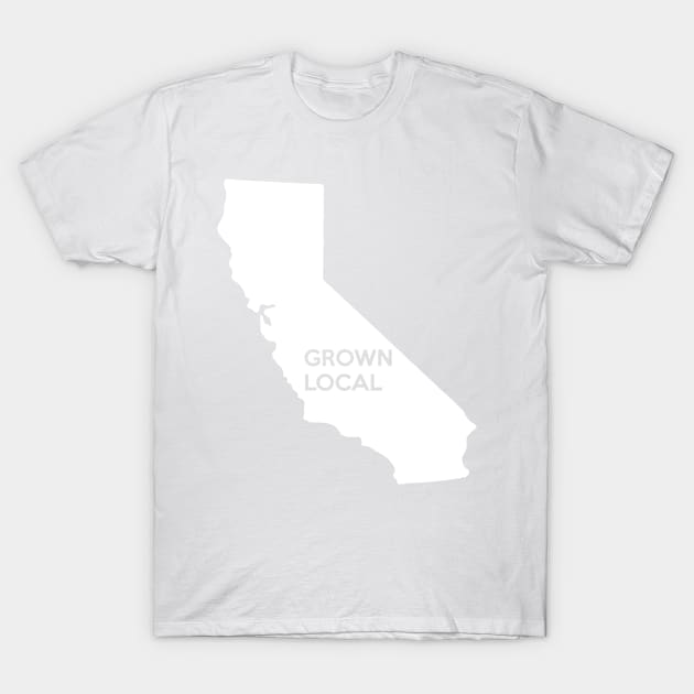 California Grown Local CA T-Shirt by mindofstate